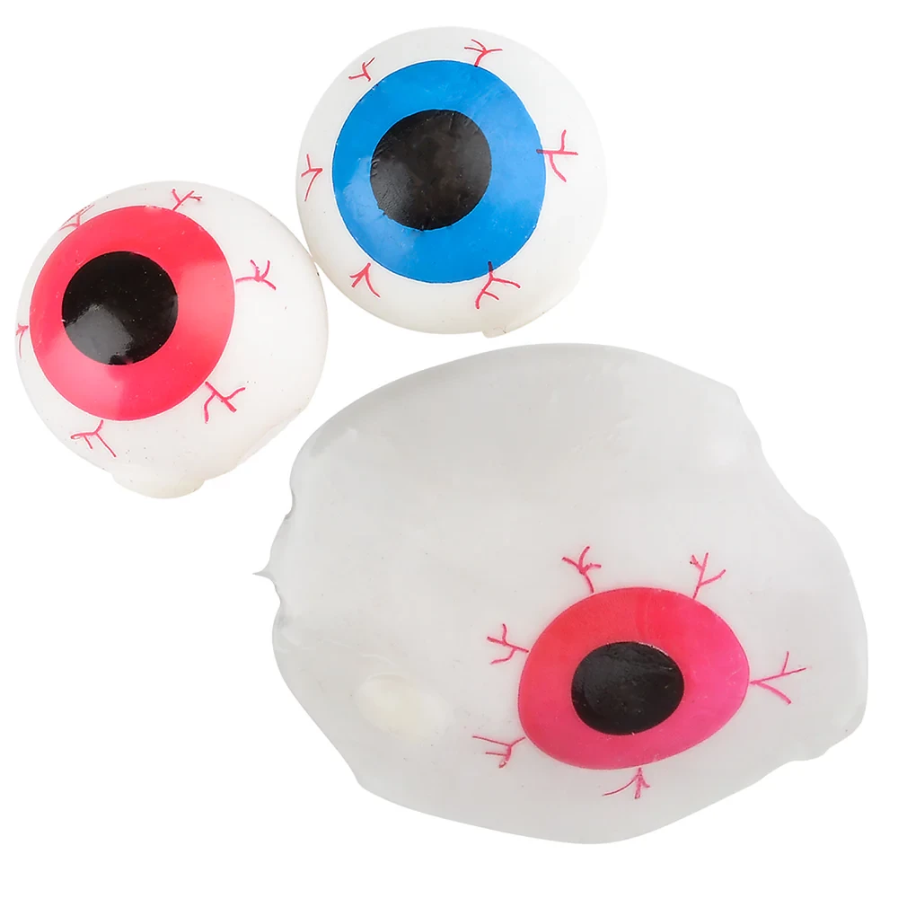 12 PIECE STICKY SPLAT EYEBALL TOY
