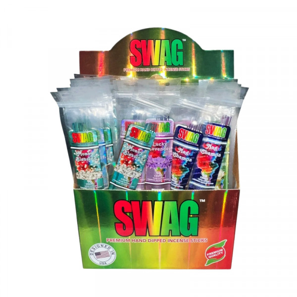 Image of SWAG INCENSE DISPLAY 10PK 72CT BOX – ASSORTED