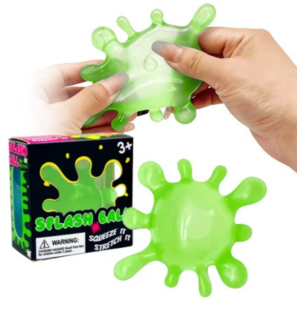 SQUISHY TOY 12PK DISPLAY SPLASH BALL