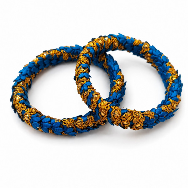 Blue Zari Bloom