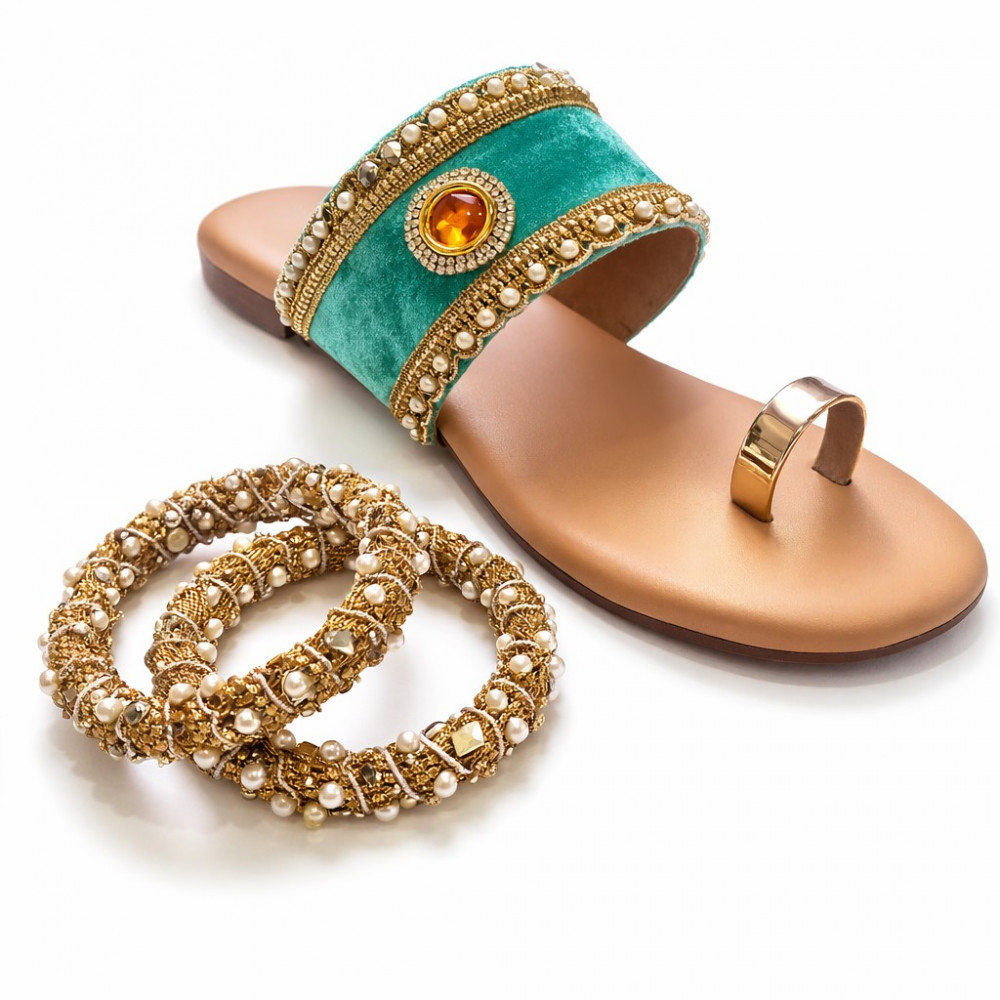 Image of Zarina Teal Combo