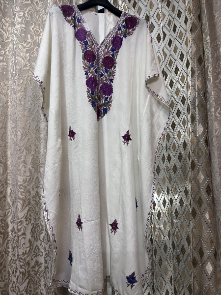 Kashmiri Ari Embroidered Kaftan
