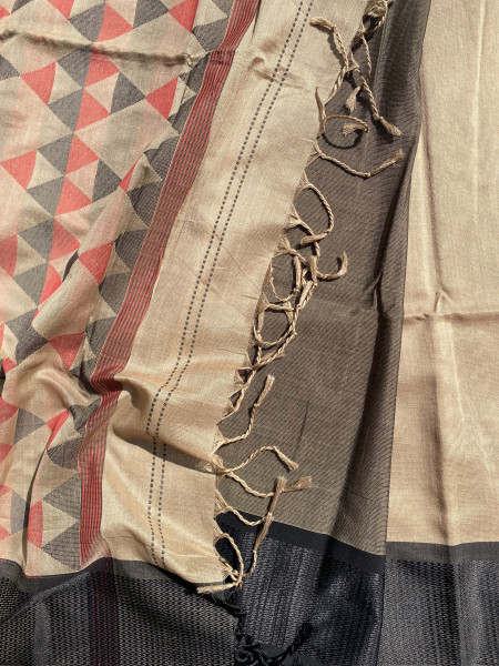 FAWN MAHESHWARI SILK & COTTON SARI