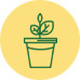 Easily replaceable planters