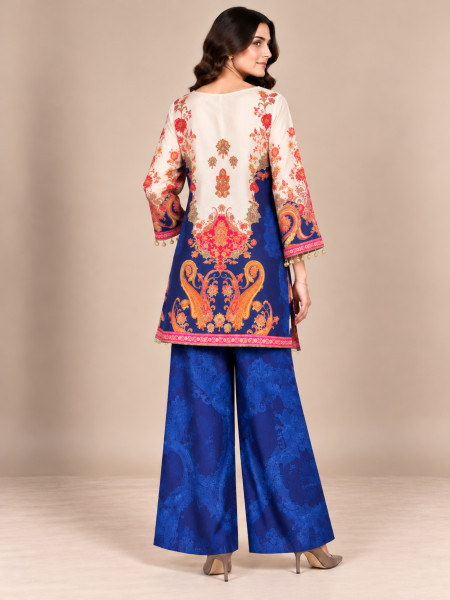 Royal Paisley Bloom Co-ord Set