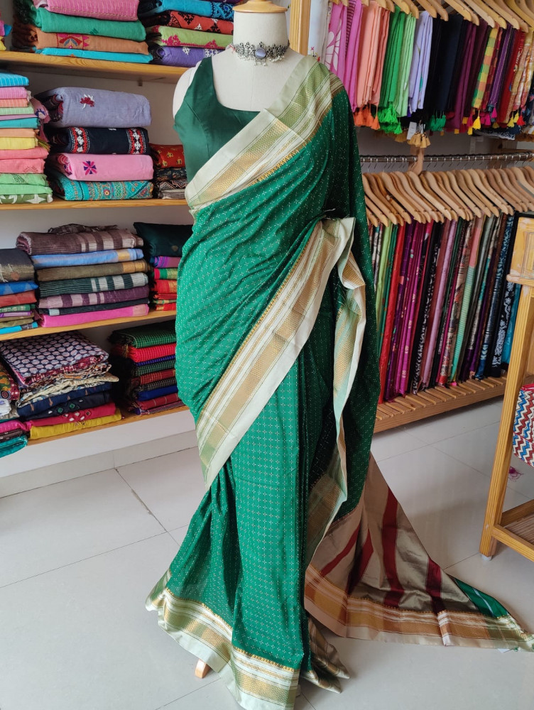 Image of Ilkal saree | Magenta