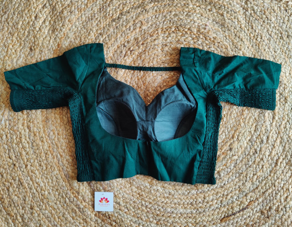 Stretchable Blouse - Size 36 to 38 - Green