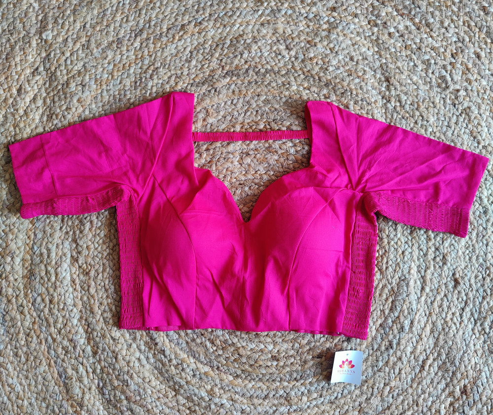 Image of Stretchable Blouse - Size 36 to 38 -Pink