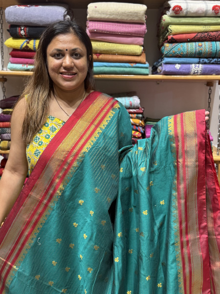 Ilkal Anjali Booti Saree