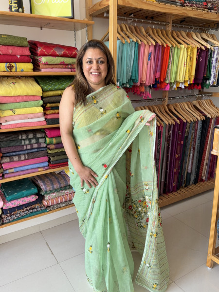 Handwork Saree