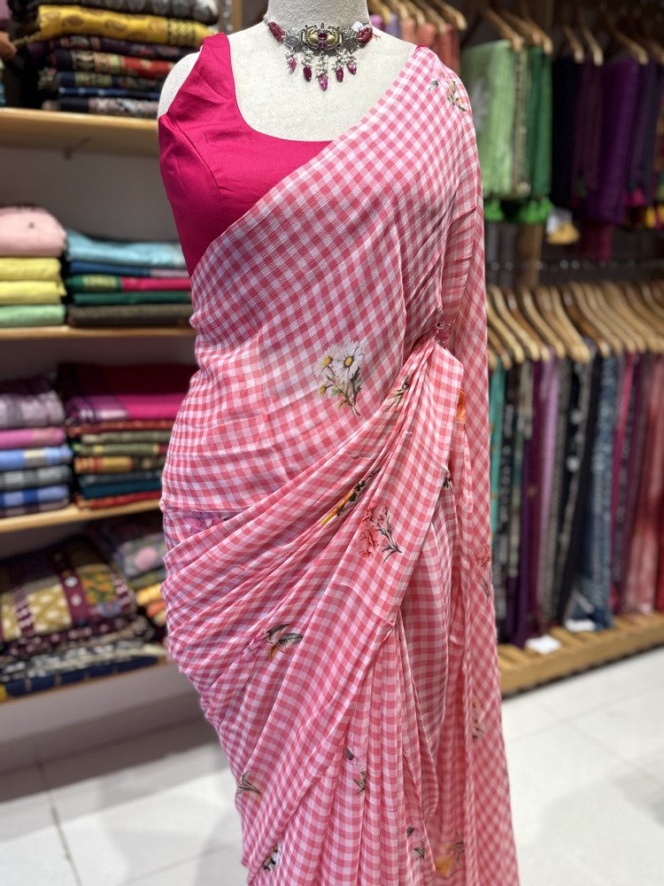 Image of Pure Chiffon Saree