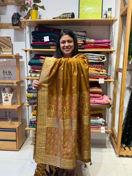 Kashmiri Pallu Banarsi Saree