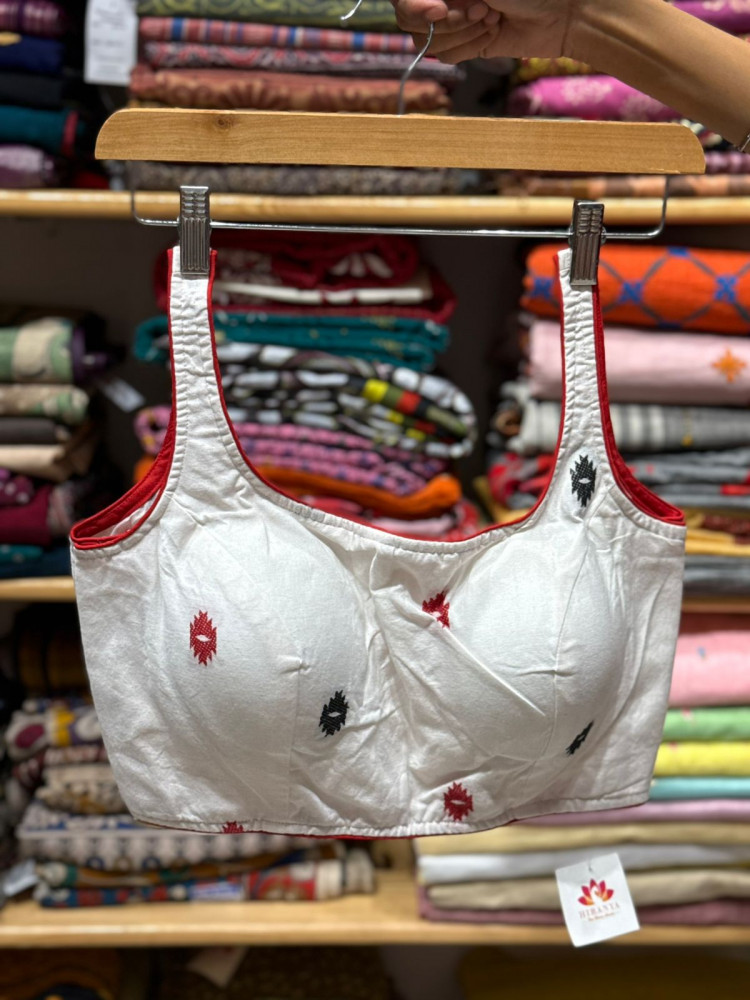 Image of Sleeveless Padded Blouse - Free Size