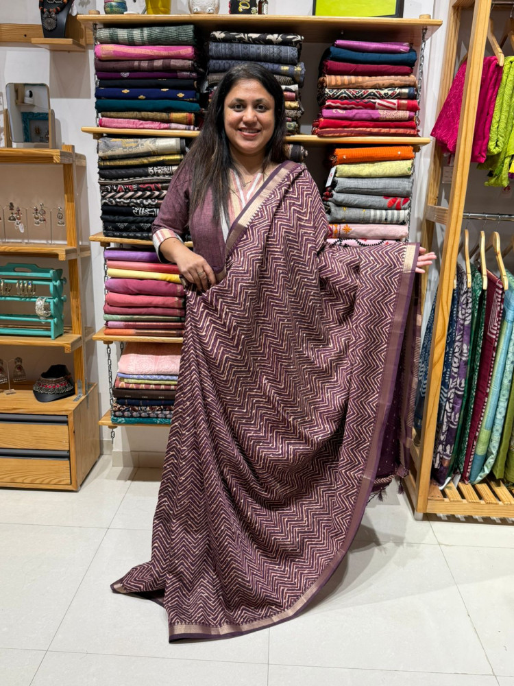 Image of Art Silk Printed Saree