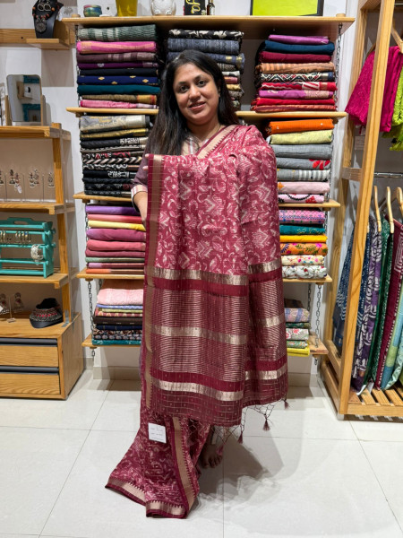 Art Silk Printed Saree