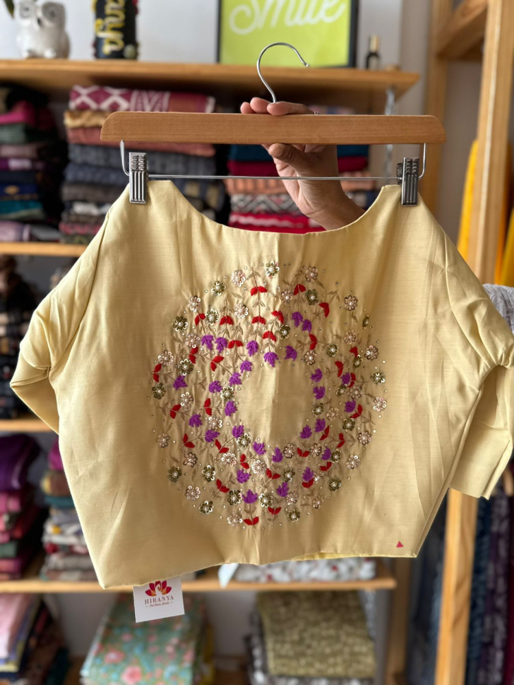 Image of Handwork Blouse - Free Size