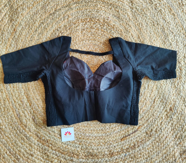 Stretchable Blouse - Size 36 to 38 - Black