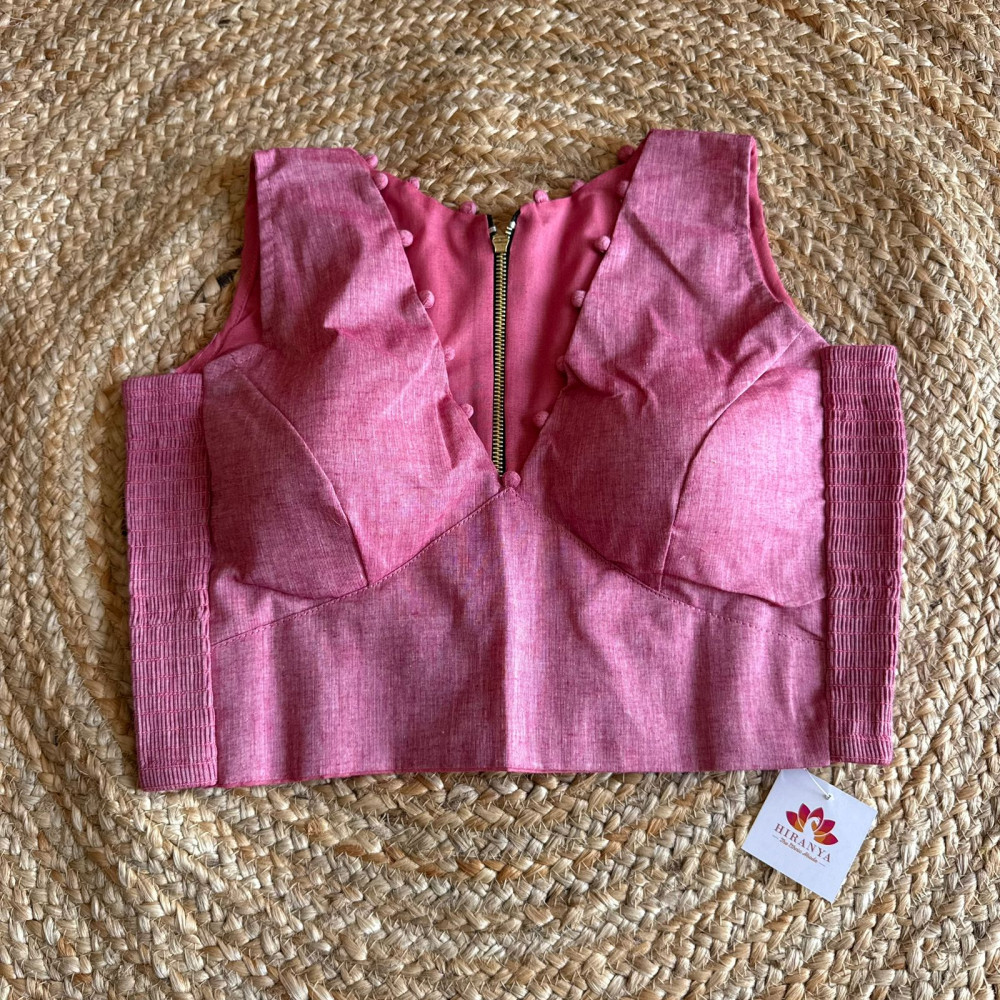 Image of Sleeveless Zipper Free Size Stretchable blouse - Fits 36 to 38