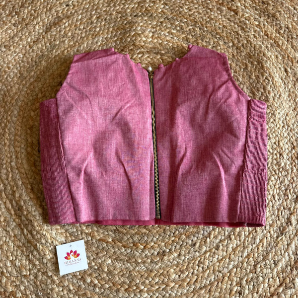 Sleeveless Zipper Free Size Stretchable blouse - Fits 36 to 38