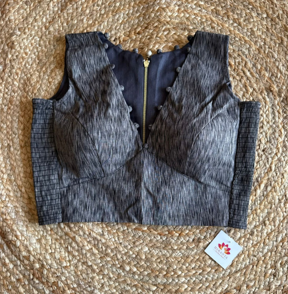 Sleeveless Zipper Free Size Stretchable blouse - Fits 36 to 38