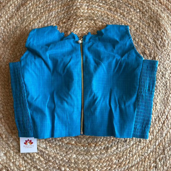 Sleeveless Zipper Free Size Stretchable blouse - Fits 36 to 38