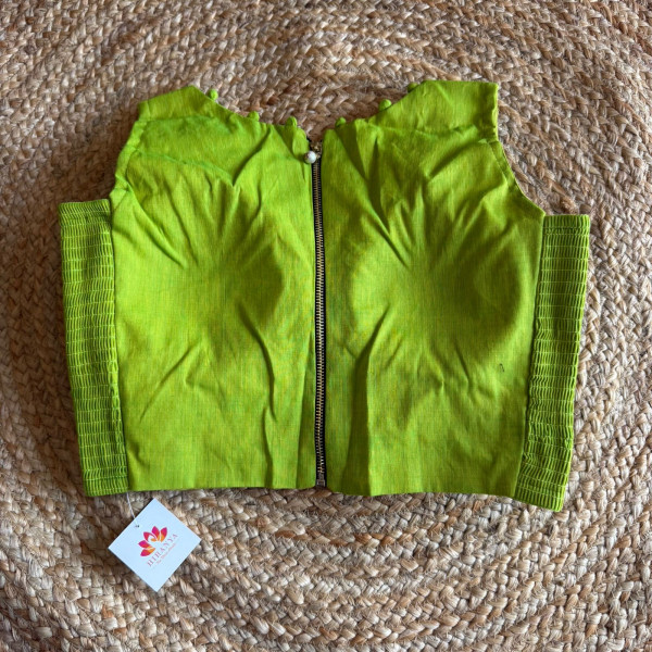 Sleeveless Zipper Free Size Stretchable blouse - Fits 36 to 38