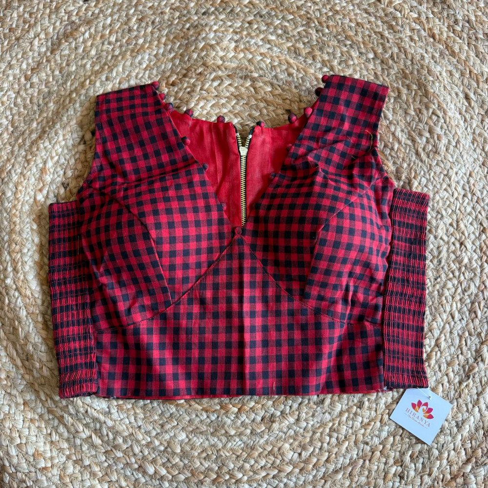 Image of Sleeveless Zipper Free Size Stretchable blouse - Fits 36 to 38