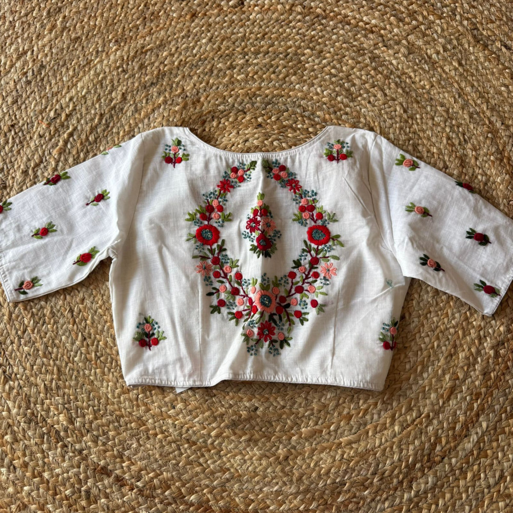 Image of Handwork Blouse Free Size - 36 to 42