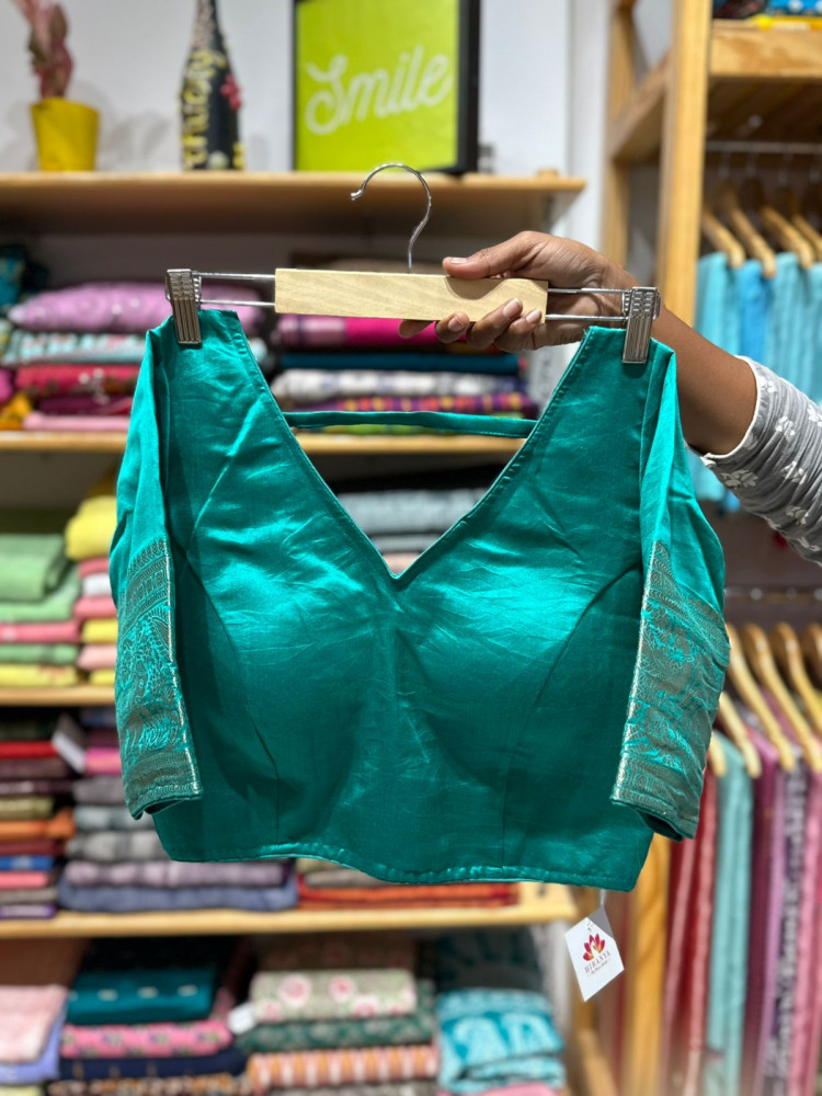 Image of Banarsi Blouse Free Size - 36 to 42