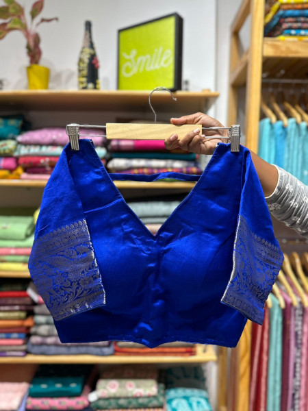 Banarsi Blouse Free Size - 36 to 42
