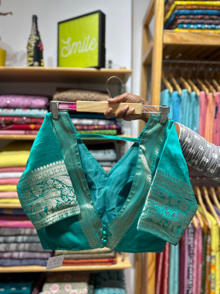 Banarsi Blouse Free Size - 36 to 42