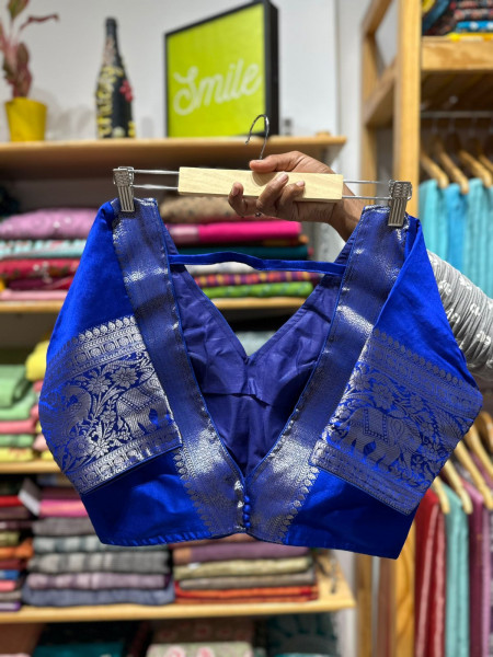 Banarsi Blouse Free Size - 36 to 42