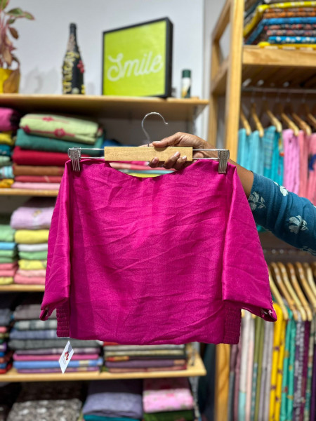 Padded Stretchable Blouse -Free Size- Fits 36 to 38