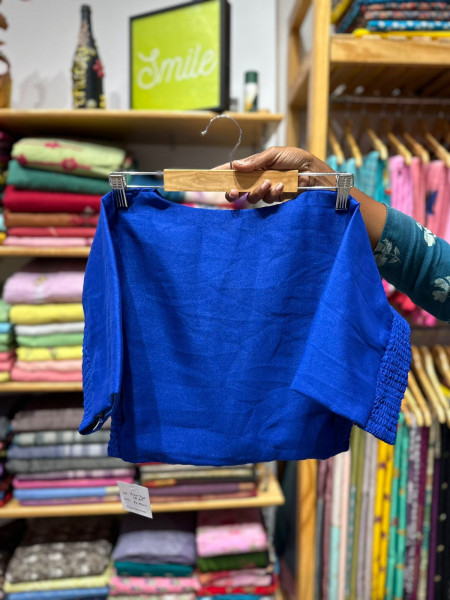 Padded Stretchable Blouse -Free Size- Fits 36 to 38