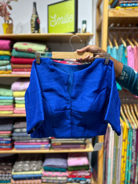 Padded Stretchable Blouse -Free Size- Fits 36 to 38