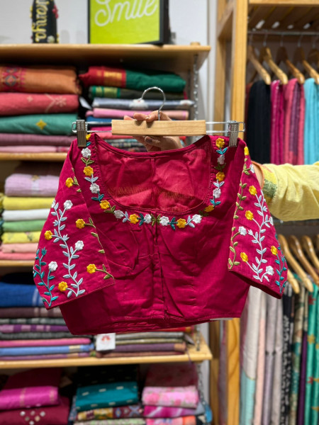 Machine Embroidered Blouse