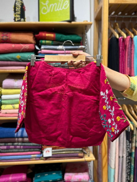 Machine Embroidered Blouse