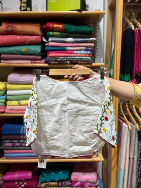 Machine Embroidered Blouse