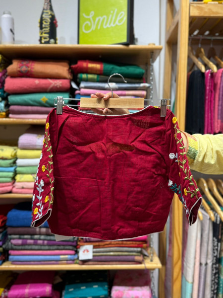 Machine Embroidered Blouse