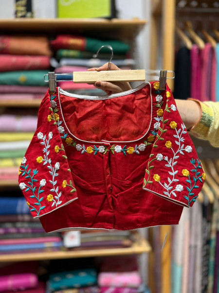 Machine Embroidered Blouse