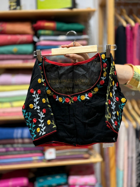 Machine Embroidered Blouse