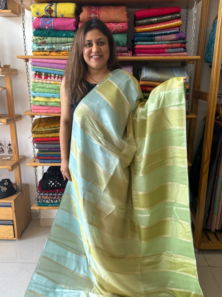 Ombre Banarsi Saree