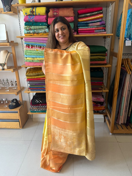 Ombre Banarsi Saree