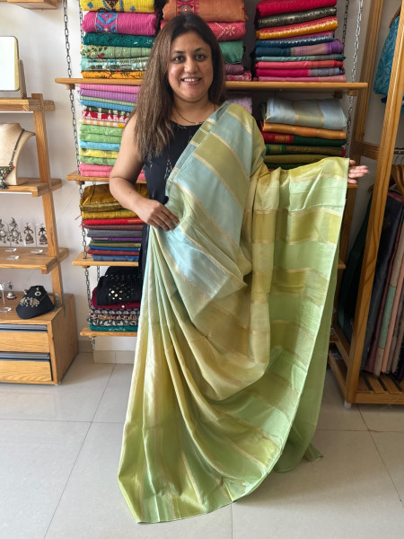 Ombre Banarsi Saree