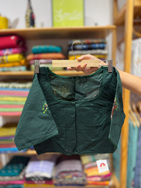 Free Size Handpainted Blouse (Fits 36 to 42)