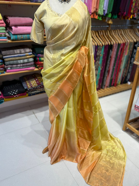 Ombre Banarsi Saree
