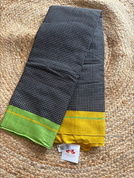 Patted Anchu Handloom Saree