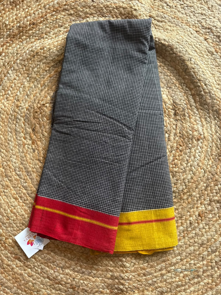 Image of Patted Anchu Handloom Saree