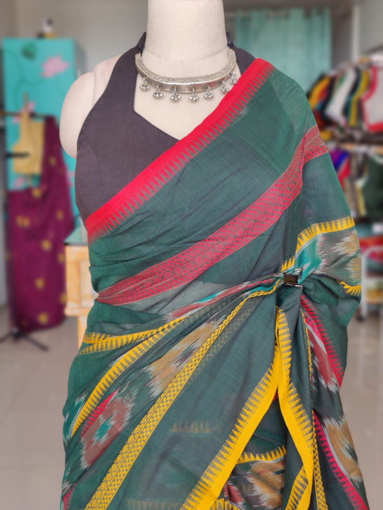 Image of Dhaniakhali Cotton Handloom Saree
