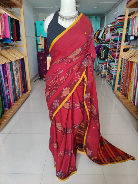 Dhaniakhali Cotton Handloom Saree